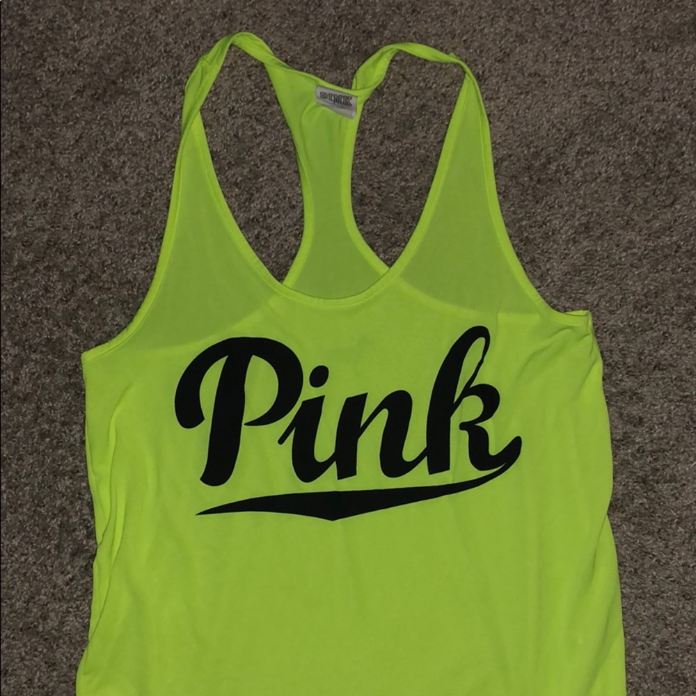 Pink Racerback Tank🖤 - Picture 2 of 4